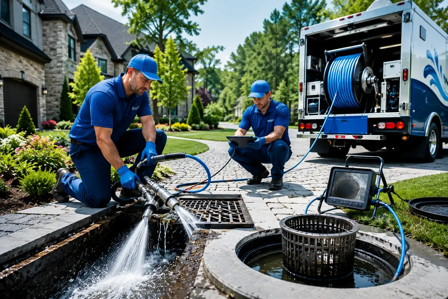 Local outdoor drain cleaning professionals in Decatur, AL